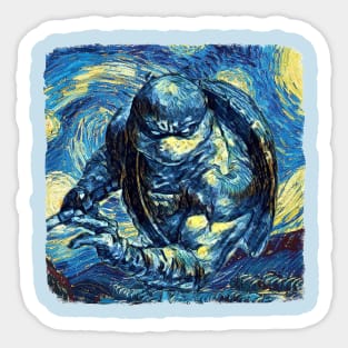 TMNT Ninja Turtles Van Gogh Style - 2 Sticker